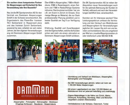 BK Sportpromotion als Generalvertreter 2010