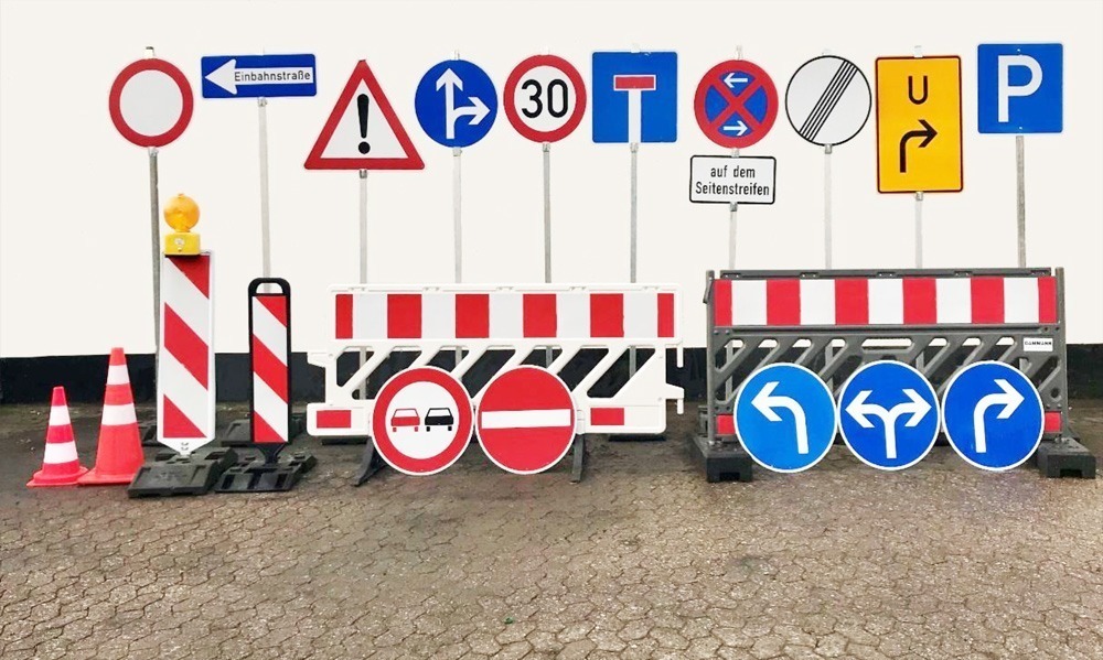 Dammann-Verkehrsabsperrung