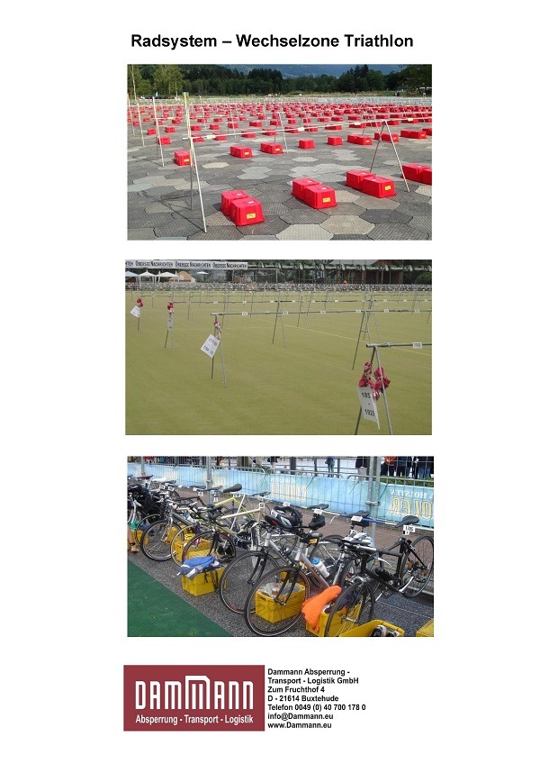 Dammann Radständer Triathlon Wechelzone